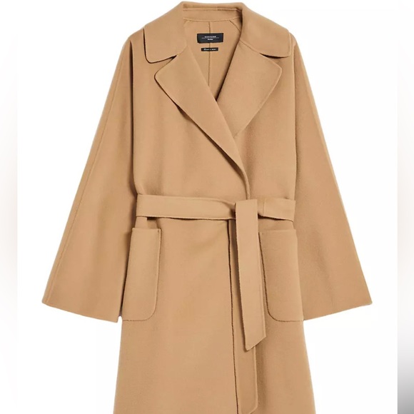 BNWT Max Mara Rovo oversized camel wool coat 🧥 💯 authentic. Final price. - Picture 3 of 12